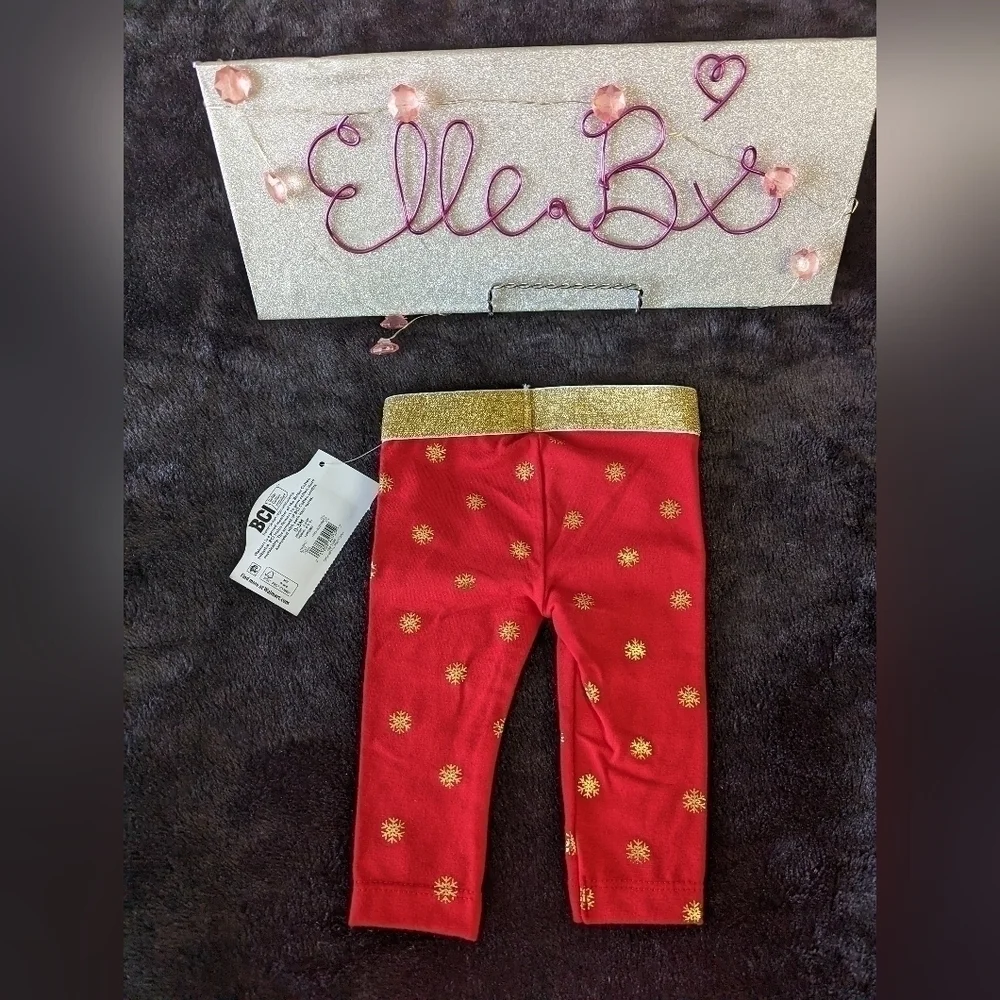 Holiday Time leggings baby